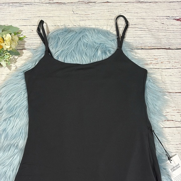 NWT Girlfriend Collective Black Float Juliet Exercise Dress - Picture 5 of 9